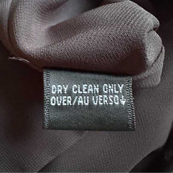 Dana Buchman Womens Silk Animal Print Handkerchief Midi Skirt Sz 10P Whimsigoth - Picture 11 of 13